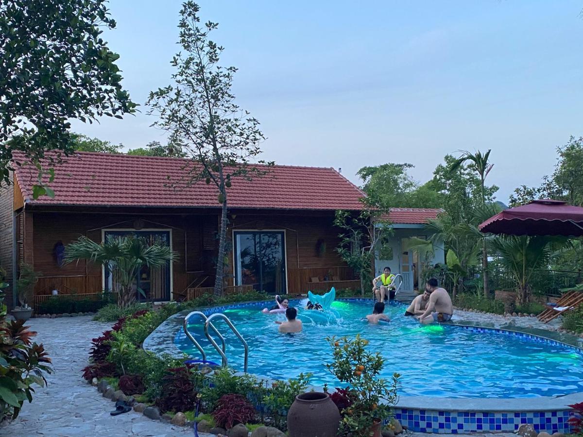 D&D Riverside Homestay Xuan Son Eksteriør bilde
