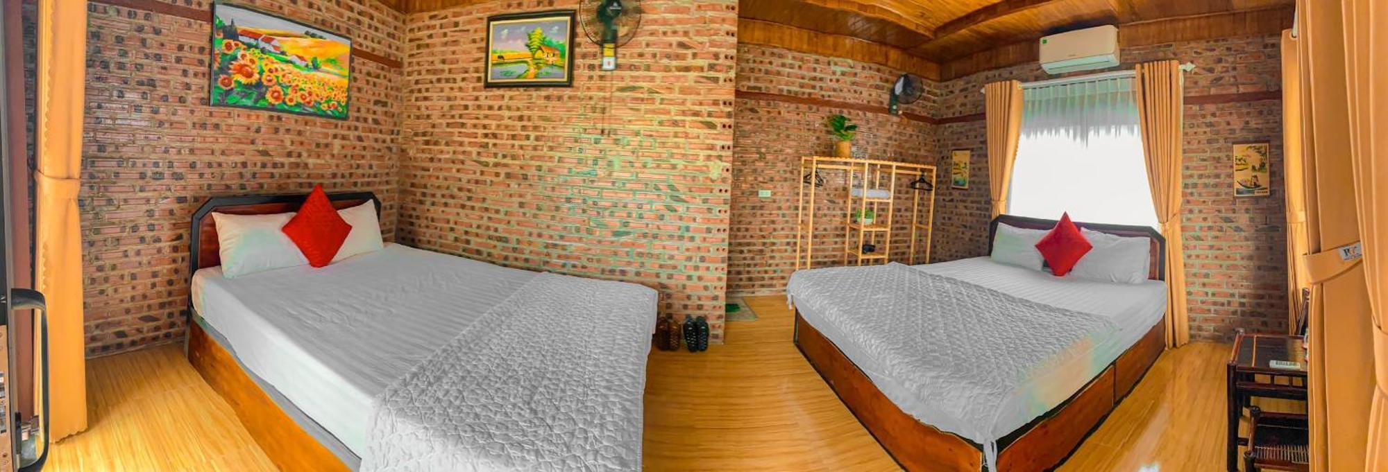 D&D Riverside Homestay Xuan Son Eksteriør bilde